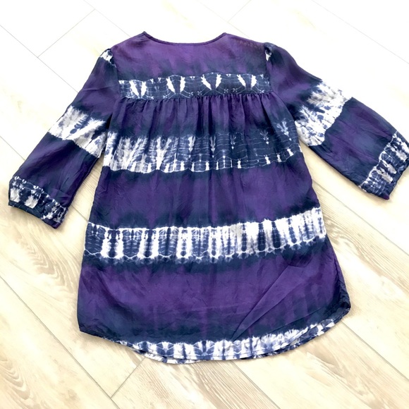 🌿 CALYPSO St. Barth for Target Silk Tunic - Picture 2 of 4